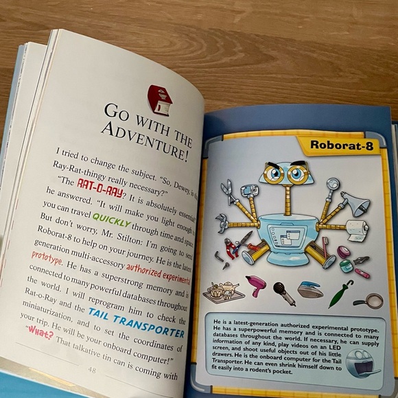 Geronimo Stilton Hardcover - Lost in Time - Book 4 from Journey in Time Series - Picture 4 of 6